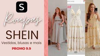 Recebidos SHEIN - Roupas para arrasar no Verão|  SHEIN 9.9