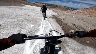 Double black on his first day?? Downhill MTB at Mammoth!