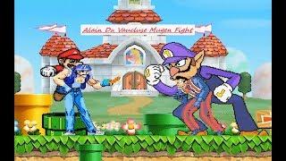 Mugen : Sportacus & Super Mario Vs Robbie Rotten & Waluigi (Request)