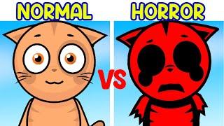 Abgerny Incredibox NORMAL VS HORROR (Sprunki/NEW UPDATE !)