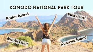 Komodo National Park Tour | Padar Island, Pink Beach, Manta Point, Kanawa Island