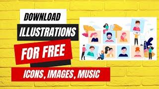 Download Unlimited FREE Illustrations, GIF, Icons and Music | FreePik Alternative | Unique Images