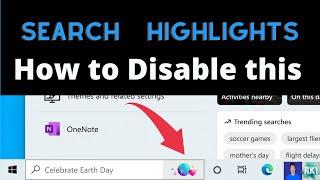 How to disable Windows Search Highlights