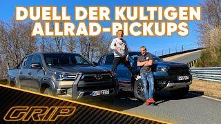 Toyota Hilux Invincible vs. Ford Ranger Raptor Special Edition  | GRIP