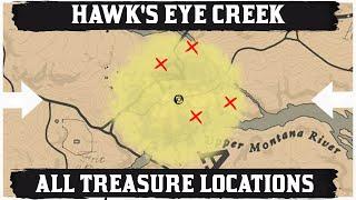 ALL Hawks Eye Creek Treasure Location