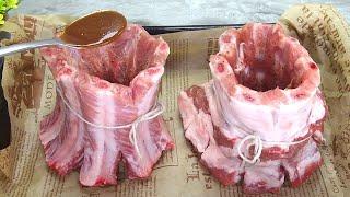 Вместо надоевшего шашлыка - Теперь это мой любимый рецепт! Самые вкусные свиные ребра в духовке.