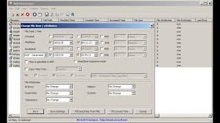 Tutorial: How to create/change modified date/time of a video/file/photo using Bulkfilechanger