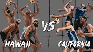 4 vs 4 Beach Volleyball HAWAII vs CALIFORNIA | The 4-Man