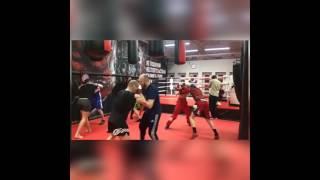 Training on Equipment by SPARTA in Vityaz Fight club.