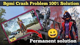 BGMI Crash Problem Solve | BGMI Auto Back Problem Permanent solution | BGMI Black Screen Problem