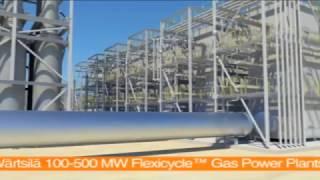 100-500 MW Flexicycle™ Gas Power Plants | Wärtsilä