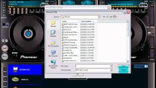 how to record a mix on virtual dj