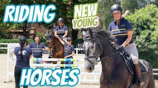 JUMPING NEW HORSES IN GERMANY | Global Amateur Tour 2024