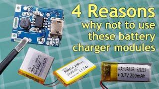 Why you should avoid using charger modules!