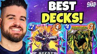 The BEST DECKS To CLIMB In MARVEL SNAP! | KMBest Top Infinite Decks 10/6/24 October We Are Venom SZN