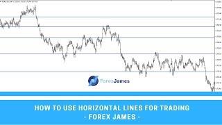 How to Use Horizontal Lines for Trading - Forex James