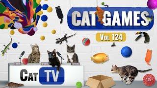 CAT Games | Ultimate Cat TV Compilation Vol 124 | 8 HOURS  