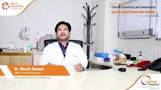 Dr  Sharif Ahmed on the importance of early Cancer detection