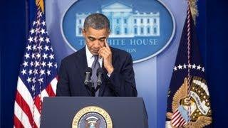 President Obama Makes a Statement on the Shooting in Newtown, Connecticut