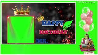 he rod upar gadiyoni karavido brek new happy birthday green screen status