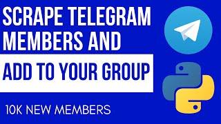 How to scrape Telegram members and ADD them to your group 2 (Multiple Accounts and No Flood Error)
