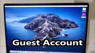 Mac How to Create a Guest Account! (& Access)