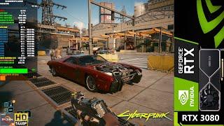 Cyberpunk 2077 Ultra Ray Tracing, DLSS 1440p | RTX 3080 | R9 7900X3D