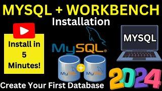 How to Download Install MySQL Server and Workbench on Windows (Fast & Easy 2024 Guide)