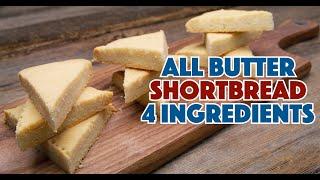 Gran's Scottish Shortbread Recipe - 4 Ingredients! Glen And Friends Cooking