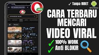 Cara Terbaru Mencari Video Viral Lewat Opera Mini