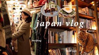 KYOTO JAPAN VLOG  thrifting, book cafe, hidden gems with Via Li