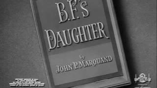 B.F.'s Daughter (1948) title sequence