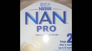 HOW TO MIX FORMULA MILK FOR INFANTS || MILK POWDER PREPARATION #nanpro2 #formula2