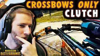 chocoTaco Clutches a 14-Kill Crossbows-Only Chicken Dinner - PUBG Gameplay | choco's Origins