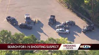 Police continue searching for Kentucky I-75 shooting suspect