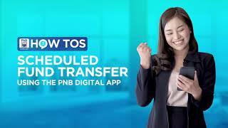 PNB Digital App Tutorial Video Scheduled Fund Transfers