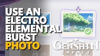 Use an Electro Elemental Burst Genshin Impact