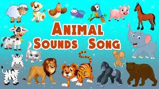 Sound of Animals | Animal Sounds Song | LittleKidsTV