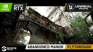 [SCANS] Abandoned Manor -  Ruins in a Dark Wood - Flythrough