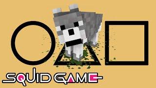 SQUID GAME: Round 0 - Ddakji | Wolf Life Minecraft Animation