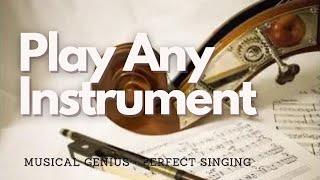  Learn to Play Any Instrument Instinctively ~ Musical Genius + Perfect Singing ~ Gentle Rain Sounds