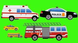 Green screen cartoon car pack   VEHICLE ANIMATION   Free Download