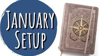 Setup Your Bullet Journal With Me! January Bullet Journal Setup