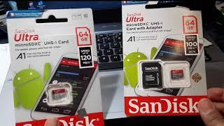 KETIPU!!! Cara Membedakan Memory Sandisk Original vs Palsu alias KW Super