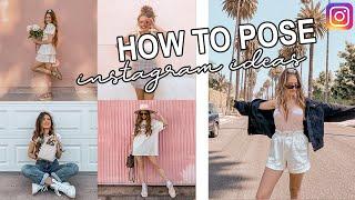 HOW TO POSE!!! 20 instagram pose ideas!