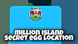 How to Find Million Island Secret Egg location in Anime Punching Simulator