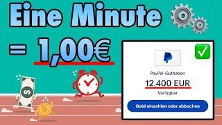 Verdiene JEDE MINUTE 1,00€ mit DIESER APP  Online Geld verdienen 2024