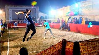 Outdoor Badminton Tournament PRONAY VS SUBASHISH 2nd Set #outdoorbadminton #trickshots #badminton