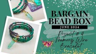 Project 4 Memory Wire Bracelet| BBB June 2024: Sunken Treasure | Thunderhorse Descendant