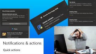 How To Control Notifications In Windows 10